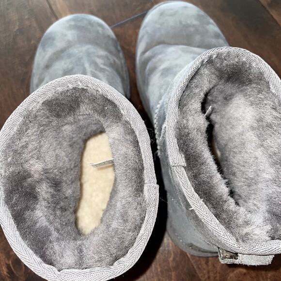 new ugg classic mini II boots gray size 8 - Picture 7 of 9
